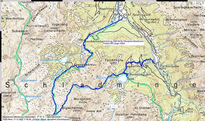 Dursitzkarsee Murspitzen Obertal