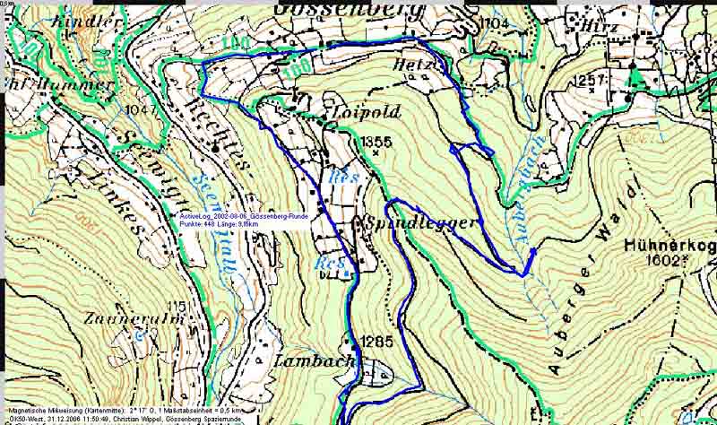 Gössenberg Spazierrunde