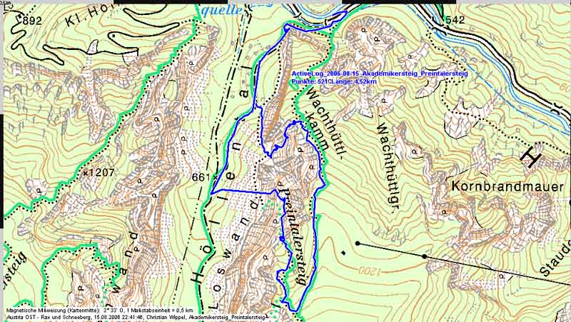 Akademikersteig Preintalersteig