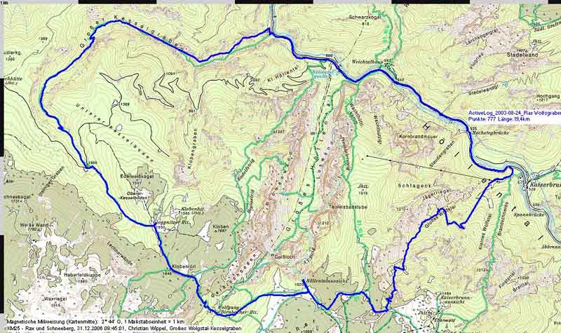 Gr.Wolfstal Zirbenweg Kesselgraben