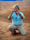 Dubai Wüste 7 Bernhart beim fotografieren